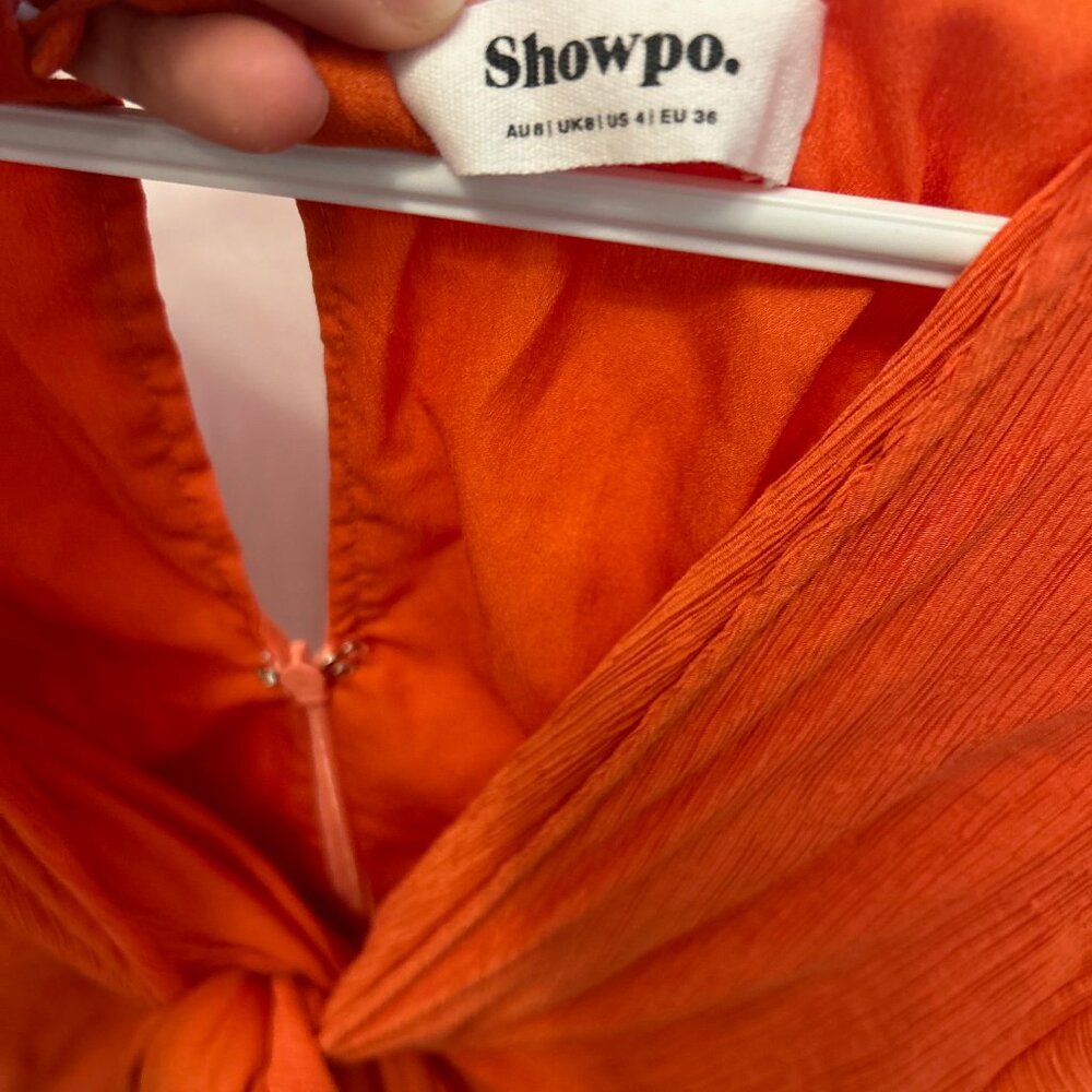 Orange Mini Dress - Picture 3 of 3